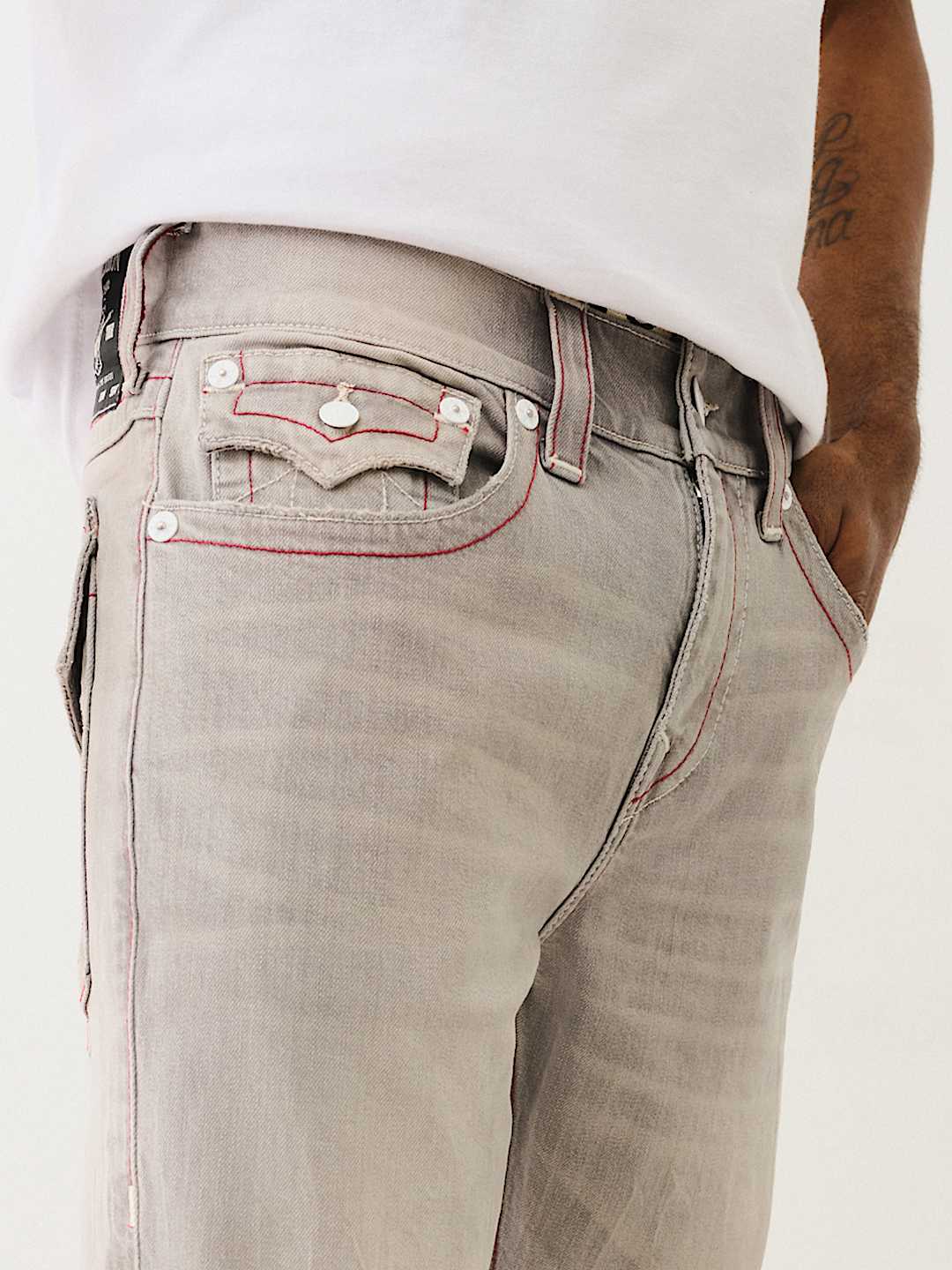 True Religion - RICKY FLAP STRAIGHT JEAN