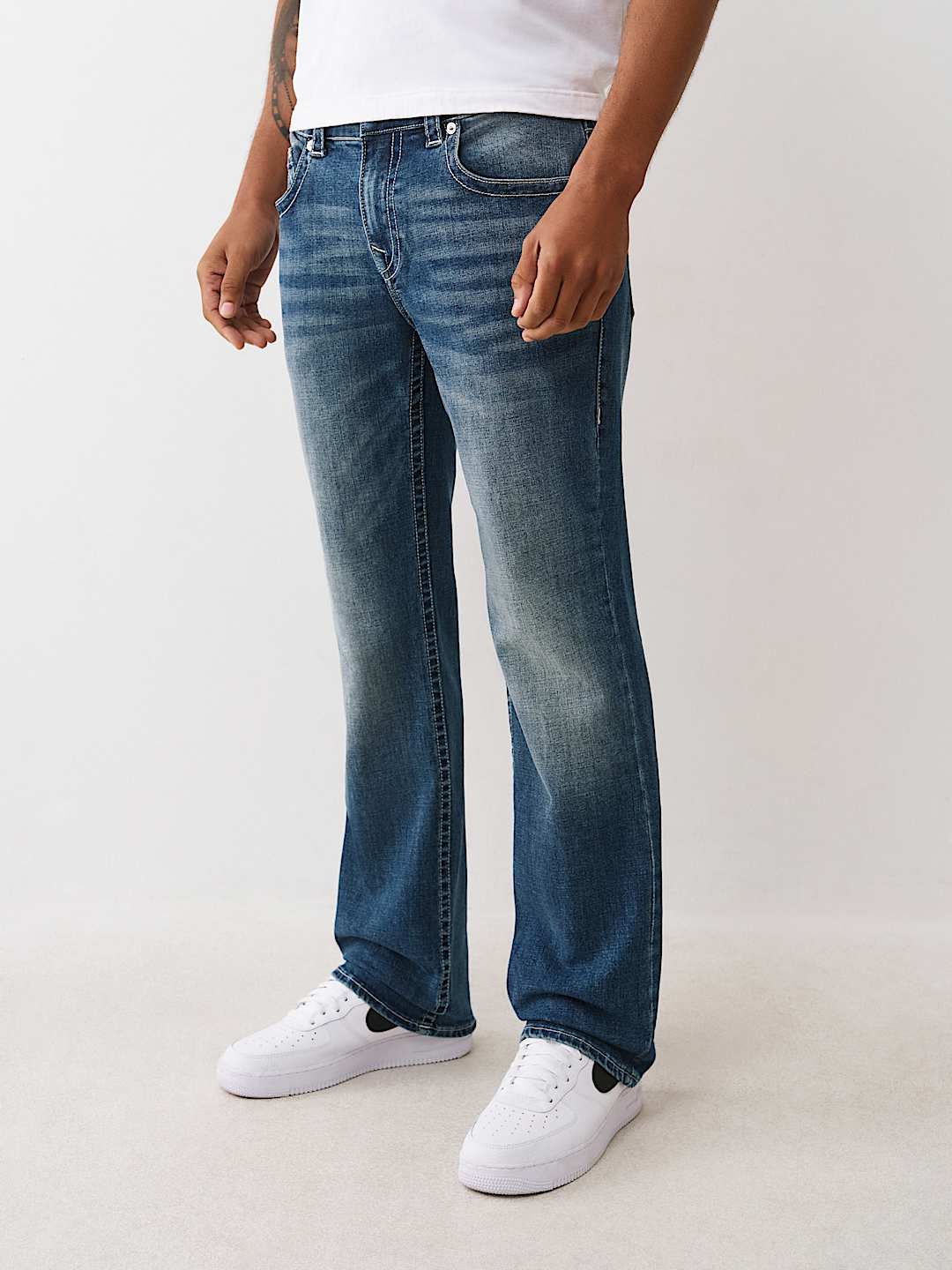 True Religion - BILLY BANDANA HORSESHOE BOOTCUT JEAN