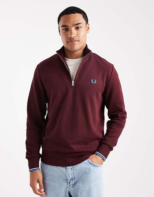 Fred Perry - Half zip sweatshirt