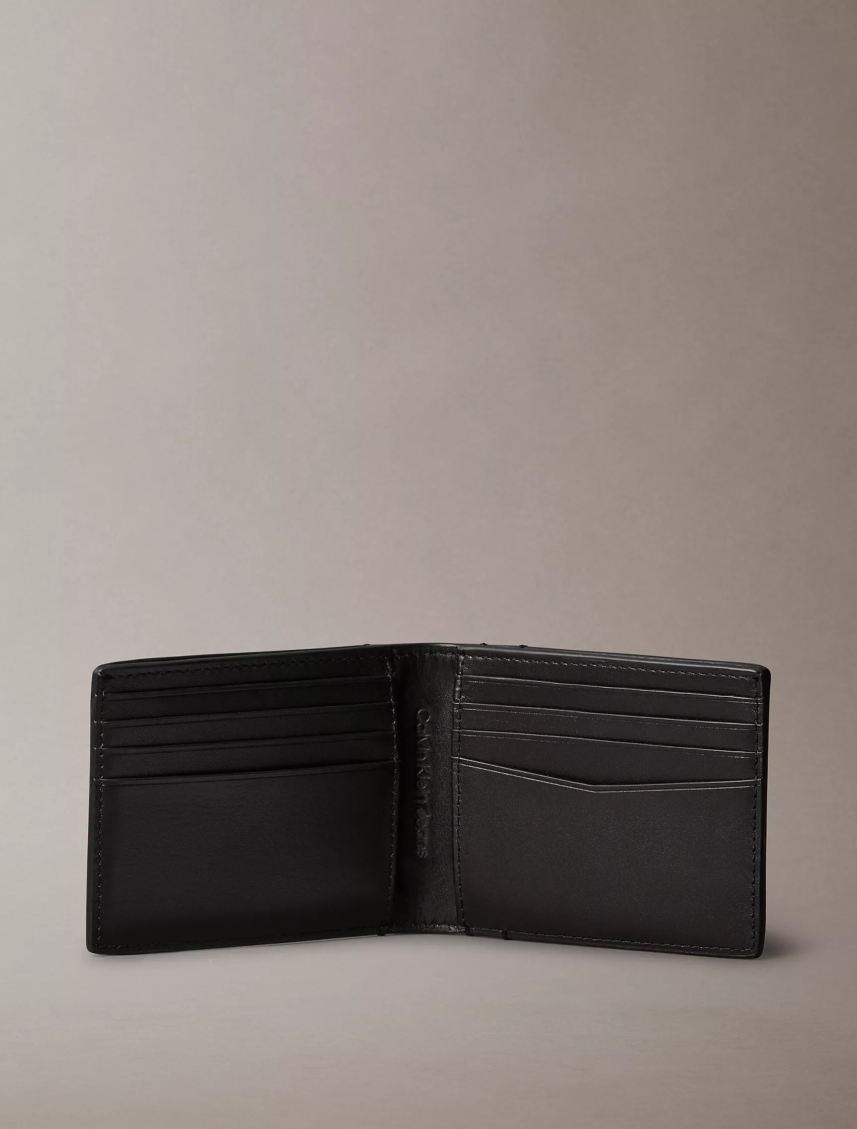 Calvin Klein - Allover Monogram Logo Bifold Wallet + Card Case