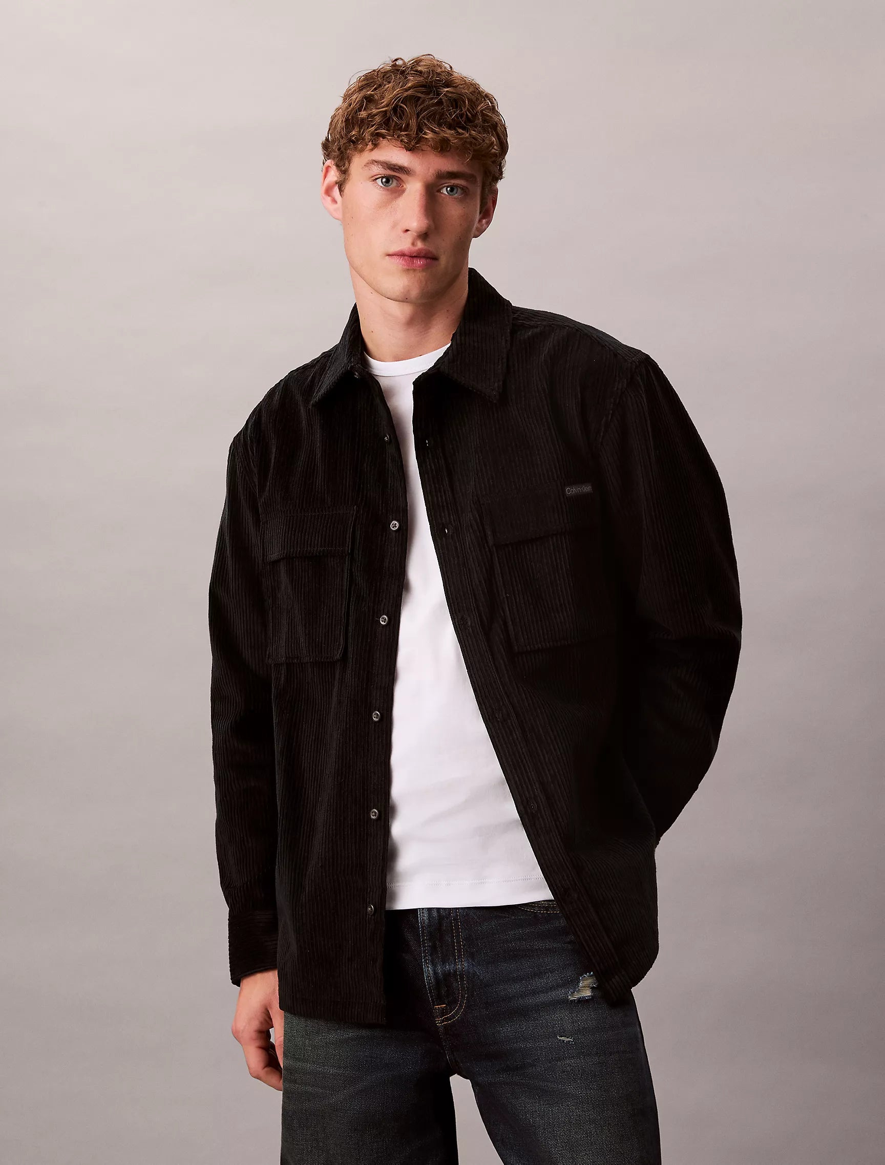 Calvin Klein - Corduroy Relaxed Button-Down Shirt