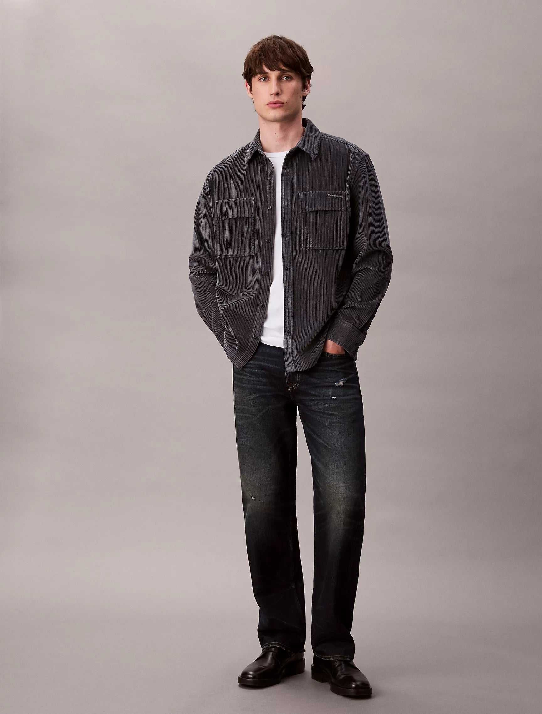 Calvin Klein - Corduroy Relaxed Button-Down Shirt