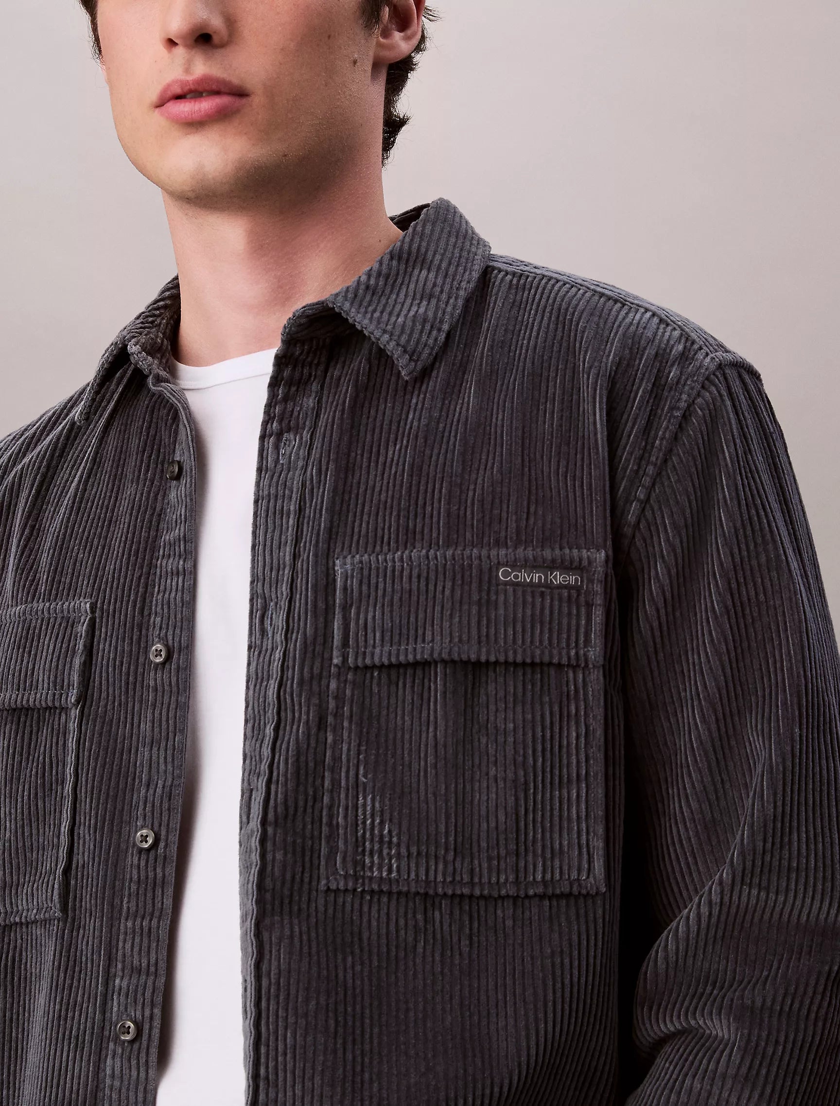 Calvin Klein - Corduroy Relaxed Button-Down Shirt