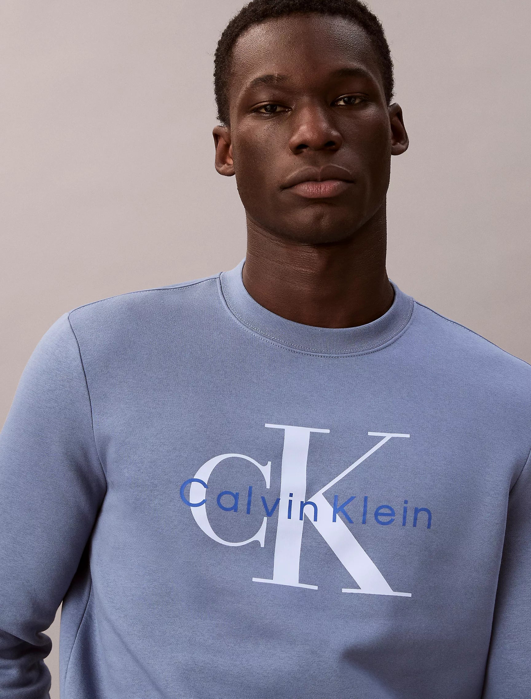 Calvin Klein - Monologo Fleece Crewneck Sweatshirt