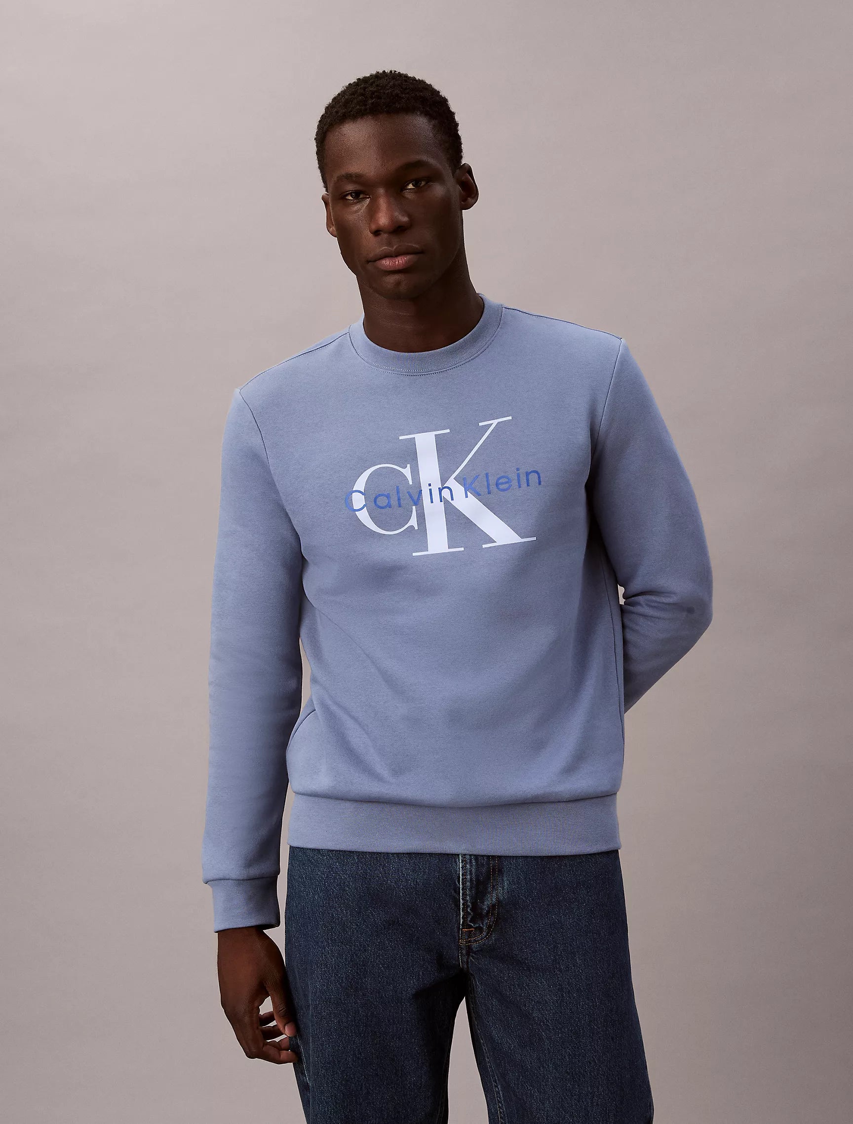 Calvin Klein - Monologo Fleece Crewneck Sweatshirt