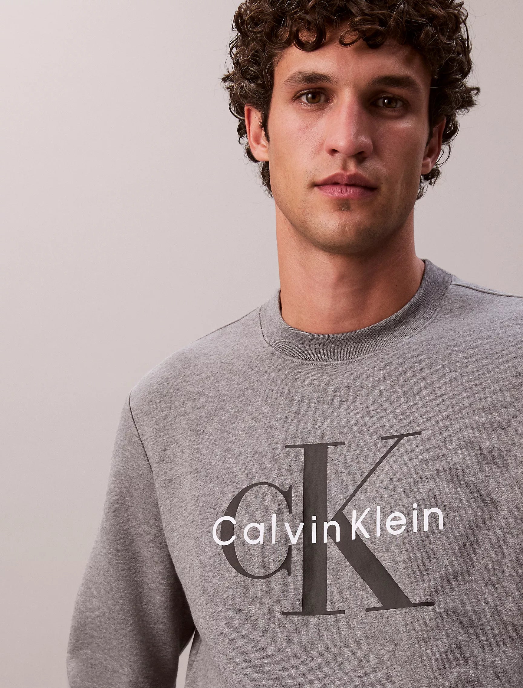 Calvin Klein - Monologo Fleece Crewneck Sweatshirt
