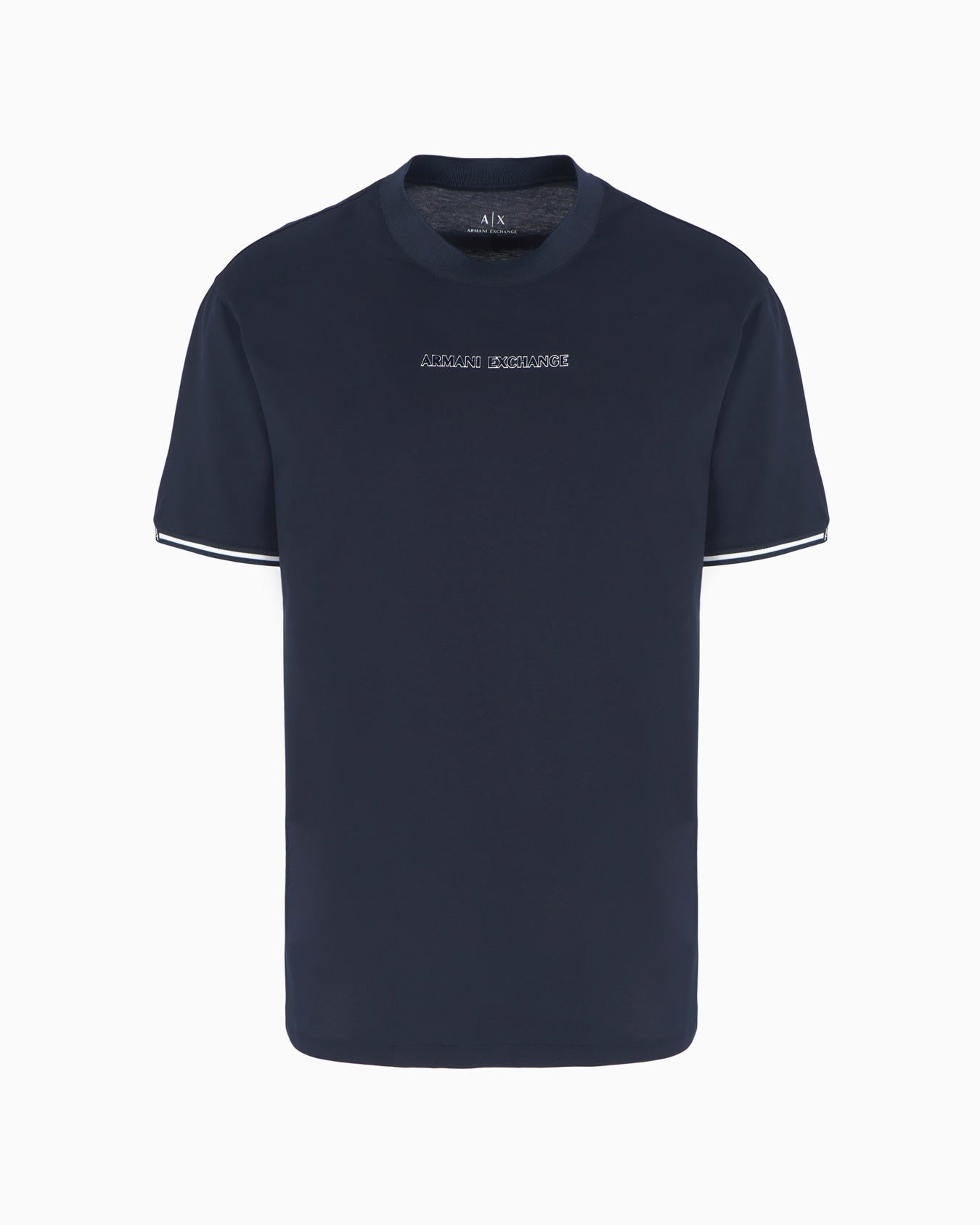 Regular Fit T-Shirt With Contrasting Profiles In ASV Cotton