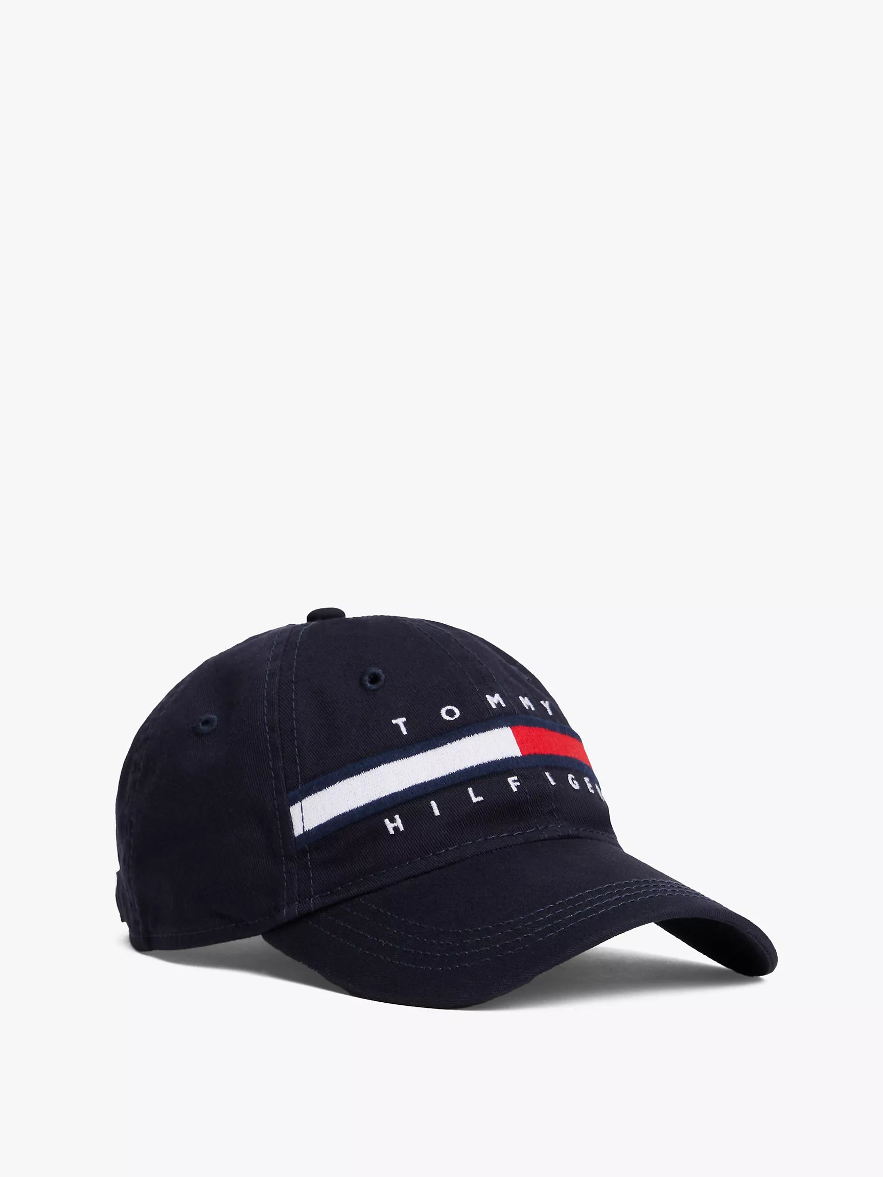 Flag Stripe Logo Baseball Cap