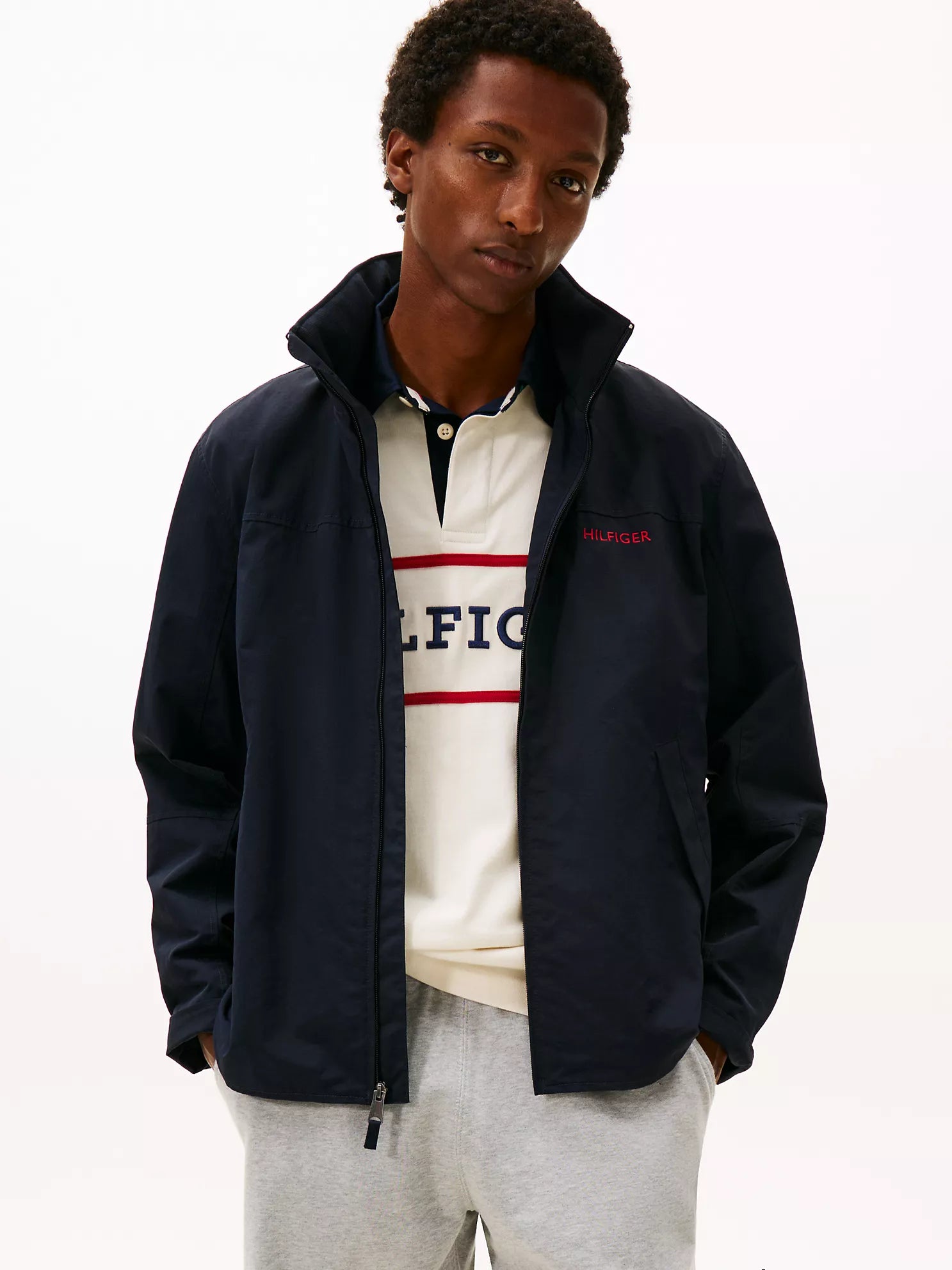 Tommy Hilfiger - Water-Resistant Hooded Regatta Jacket
