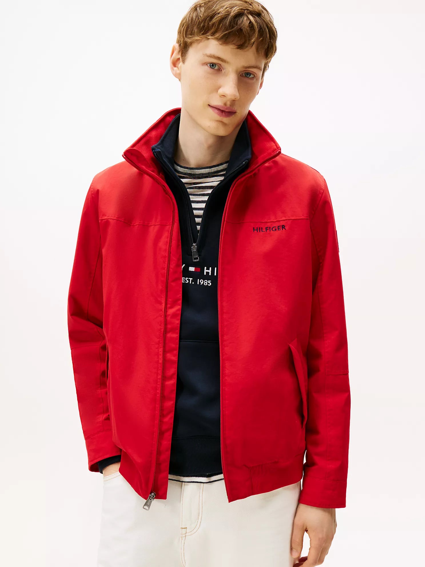 Tommy Hilfiger - Water-Resistant Hooded Regatta Jacket