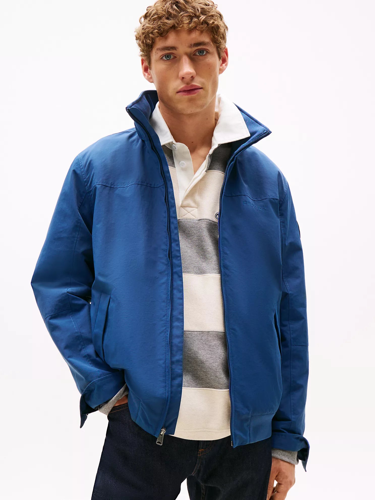 Tommy Hilfiger - Water-Resistant Hooded Regatta Jacket