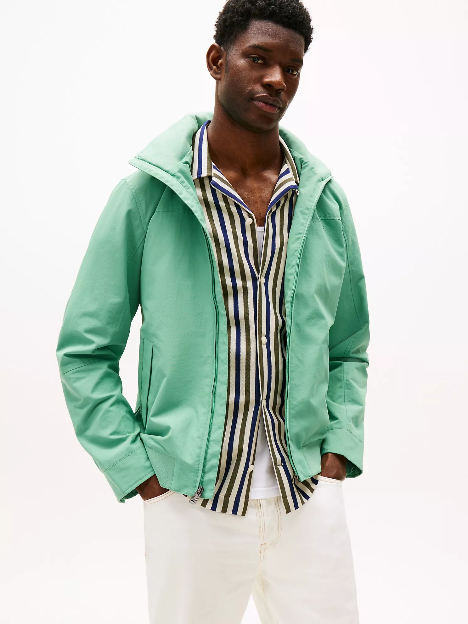 Tommy Hilfiger - Water-Resistant Hooded Regatta Jacket