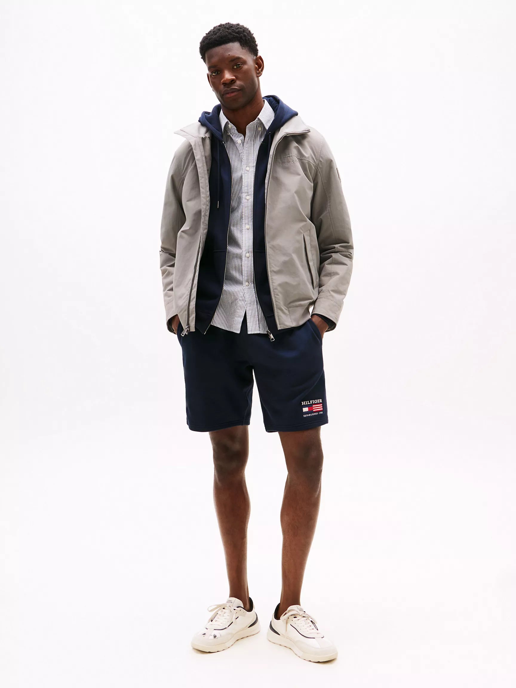 Tommy Hilfiger - Water-Resistant Hooded Regatta Jacket