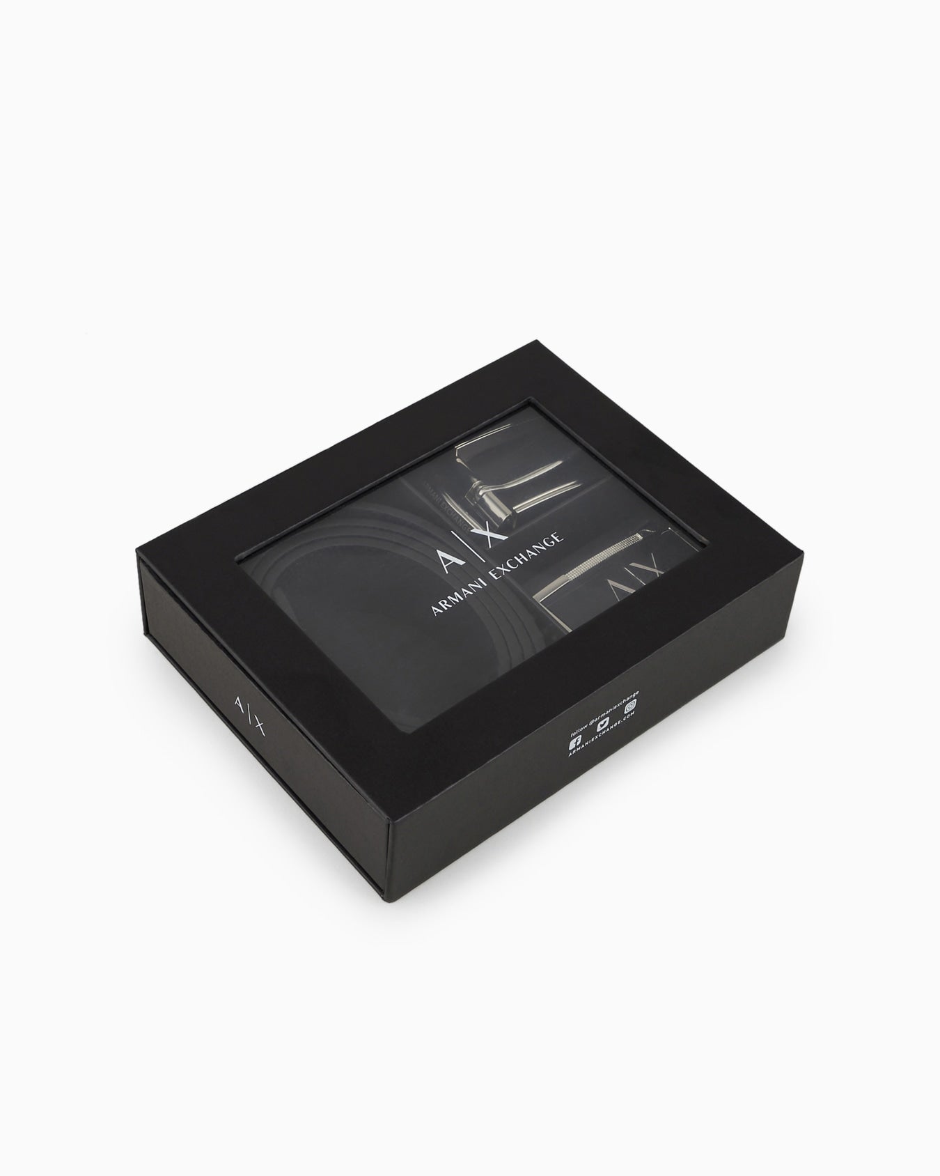 Armani Exchange - Logo Buckle Belt