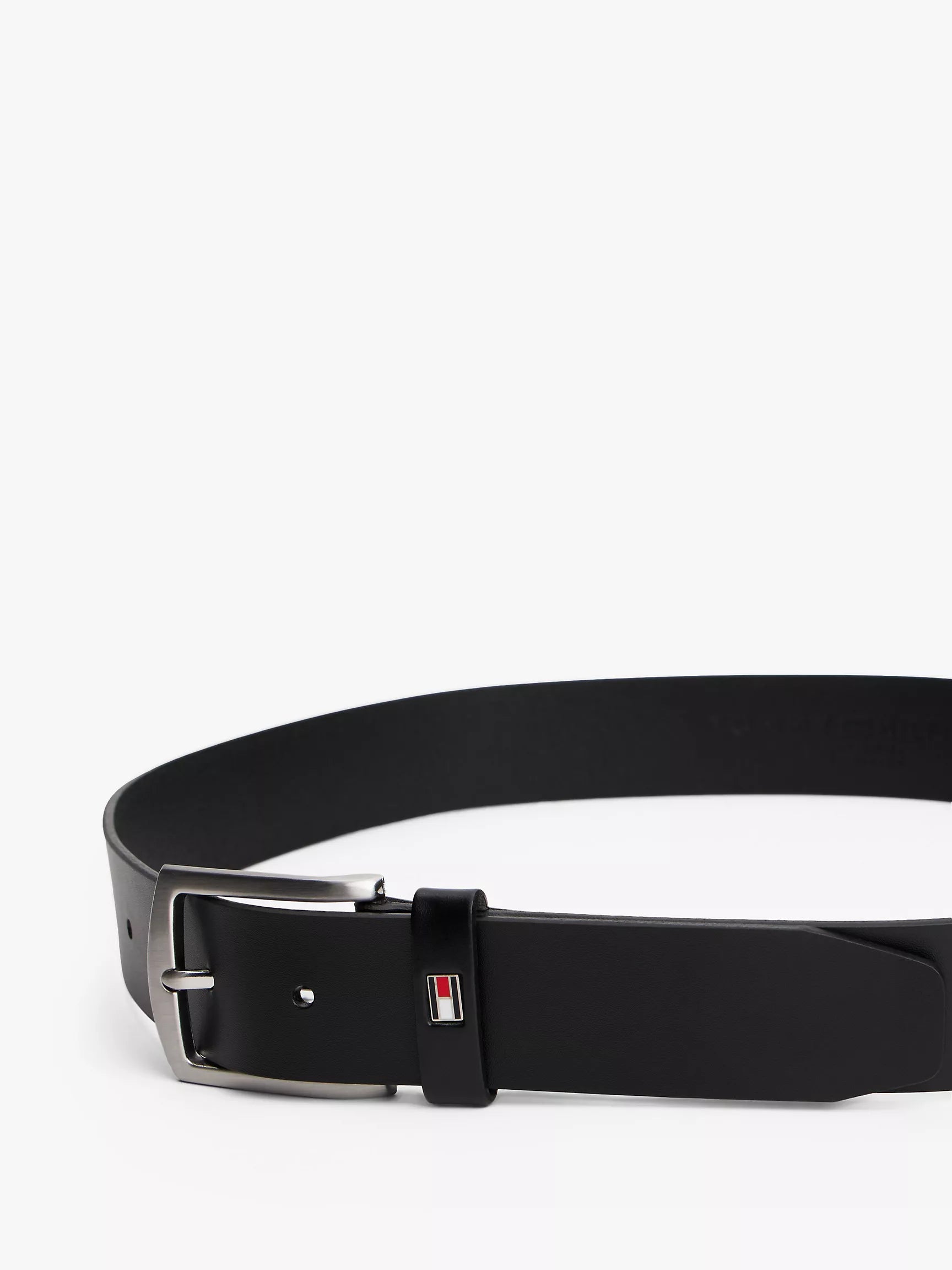 Flag Loop Leather Belt