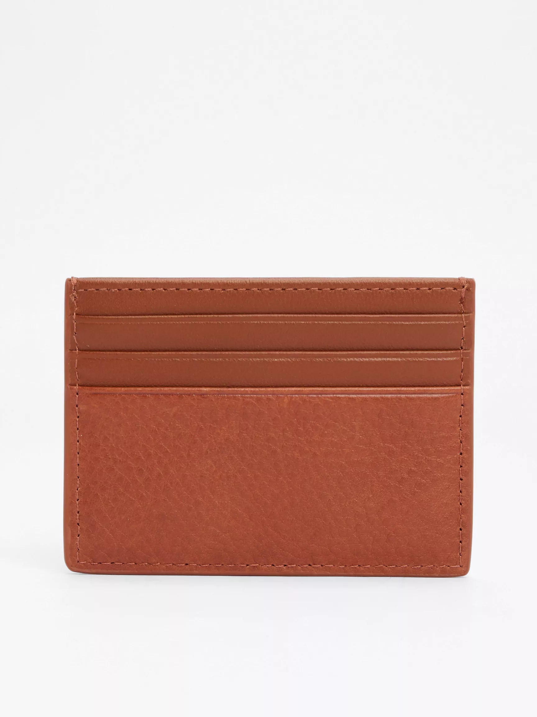 Tommy Logo Leather Card Holder