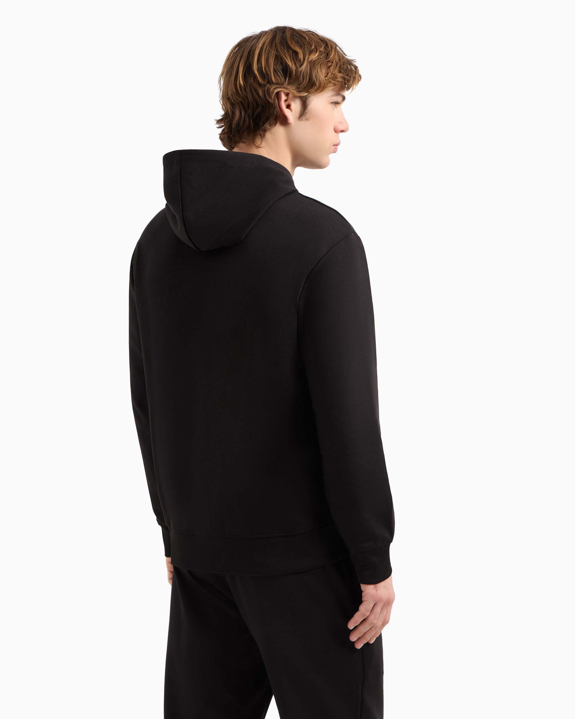 Armani Exchange - Hoodie With Blurred Logo Effect