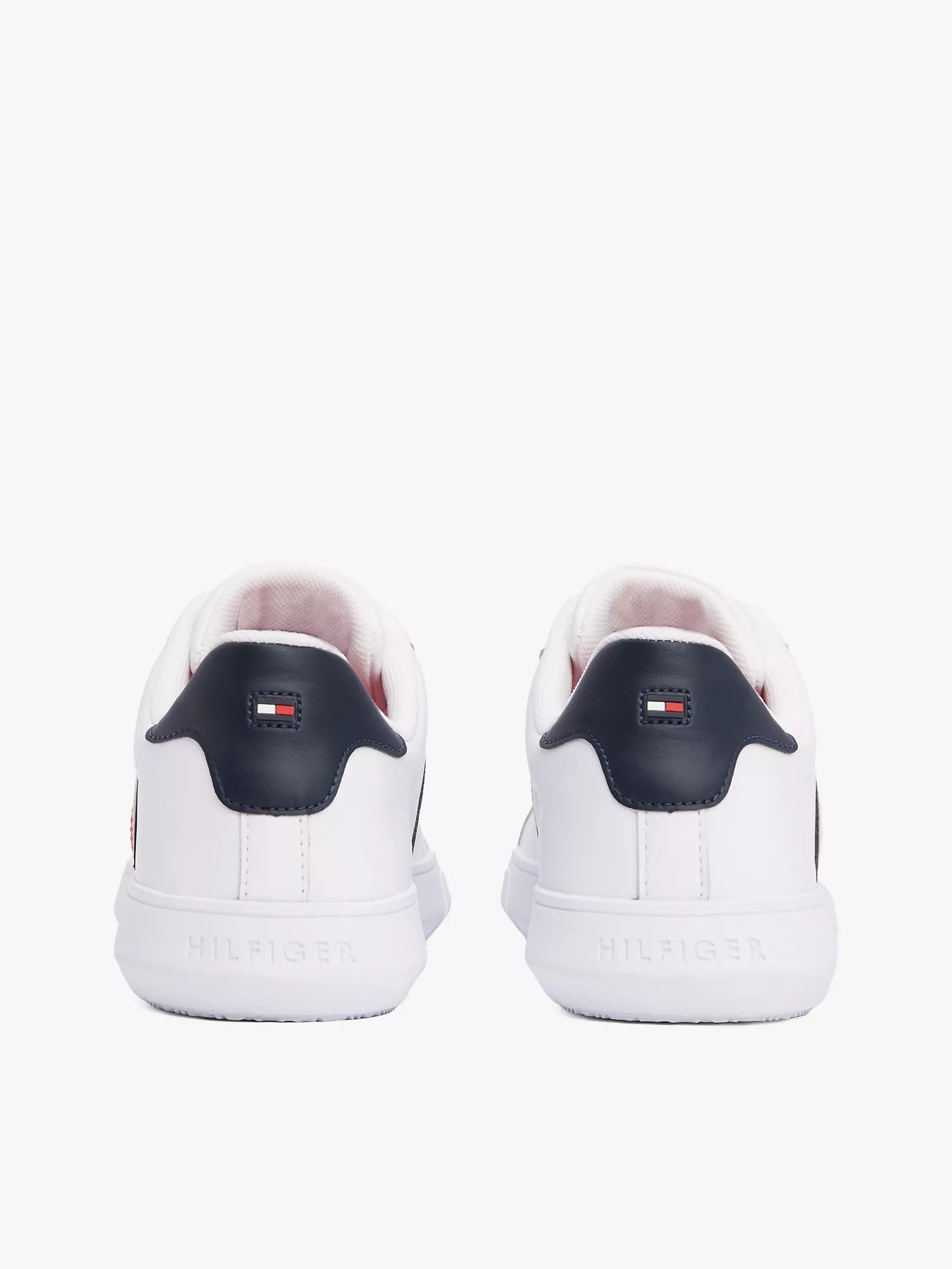 Stripe Leather Cupsole Sneaker