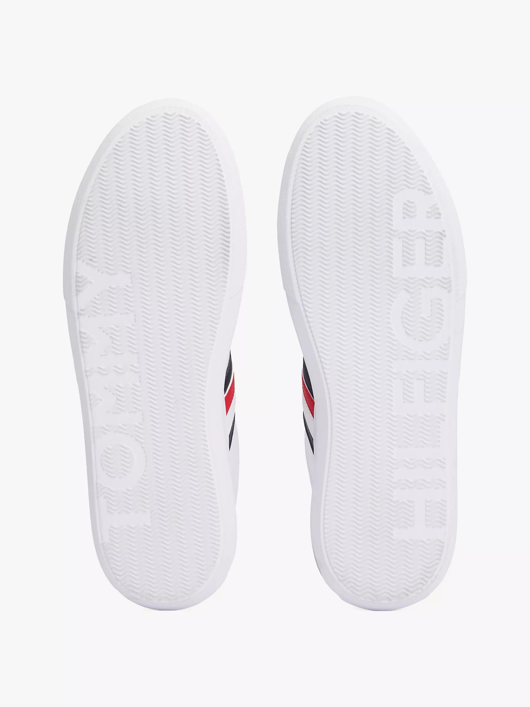 Stripe Leather Cupsole Sneaker