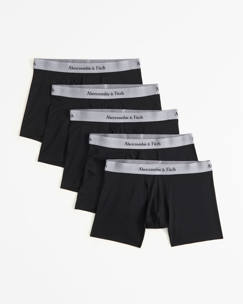 5" 5-Pack A&F Performance Boxer Briefs