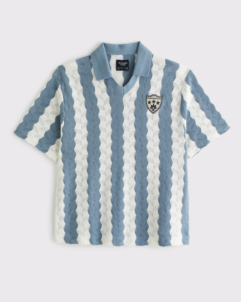 Soccer Jersey-Inspired Sweater