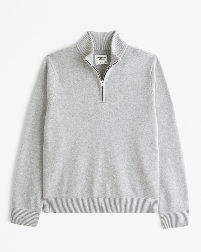 Abercrombie & Fitch - Icon Quarter-Zip Sweater