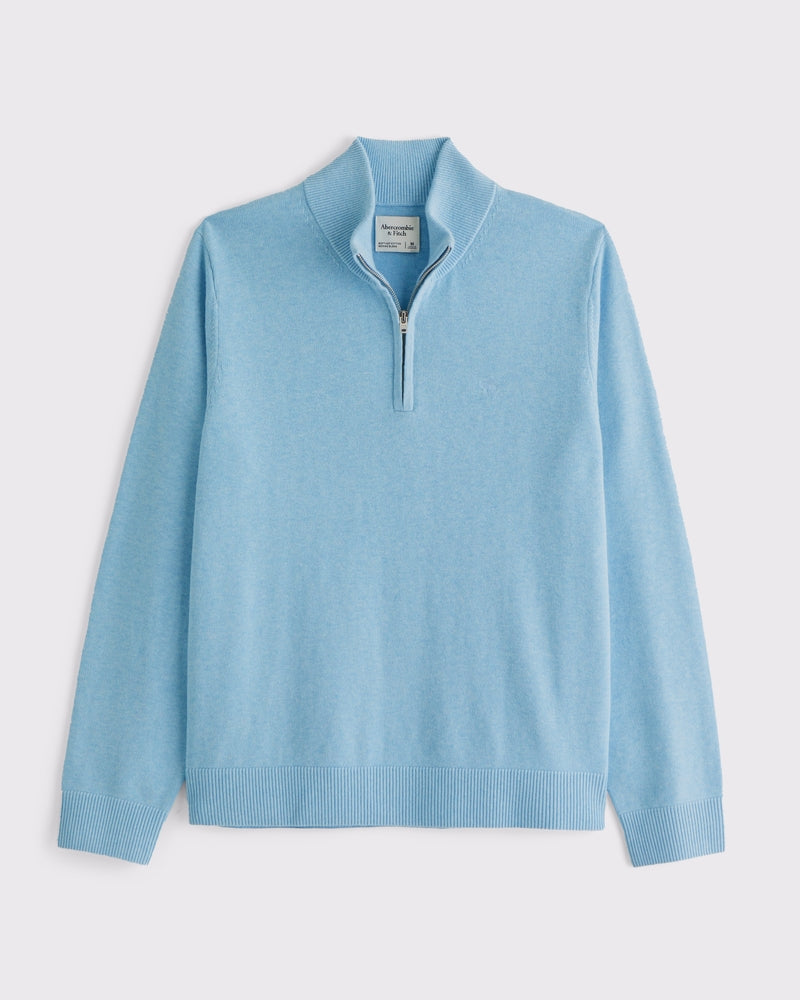 Abercrombie & Fitch - Icon Quarter-Zip Sweater