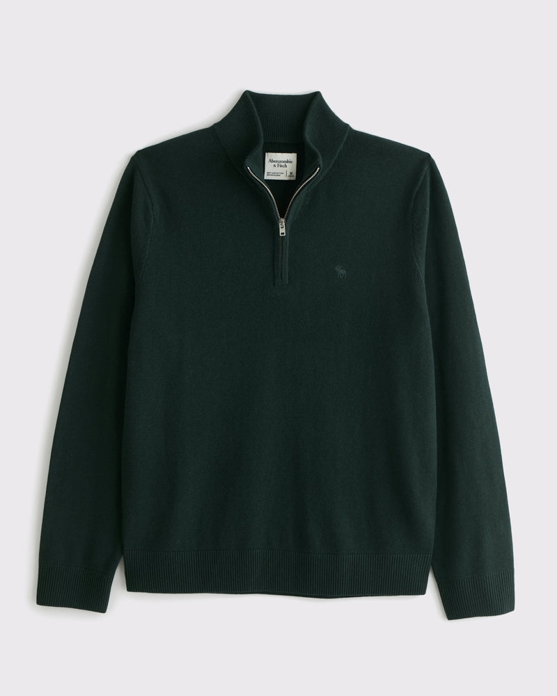 Abercrombie & Fitch - Icon Quarter-Zip Sweater