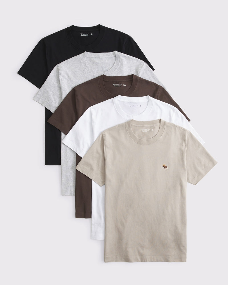 5-Pack Polished Tonal Icon Tees