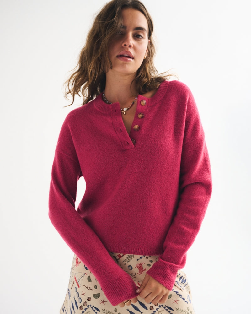 Abercrombie & Fitch - Henley Sweater
