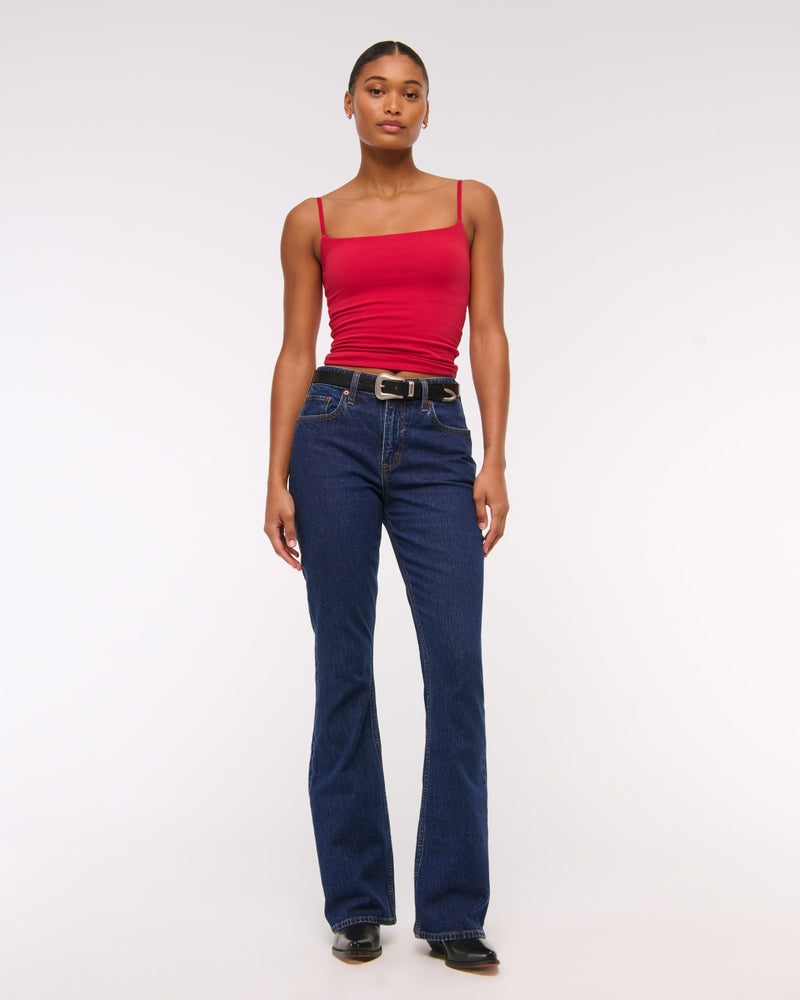 Abercrombie & Fitch - Curve Love Mid Rise Bootcut Jean