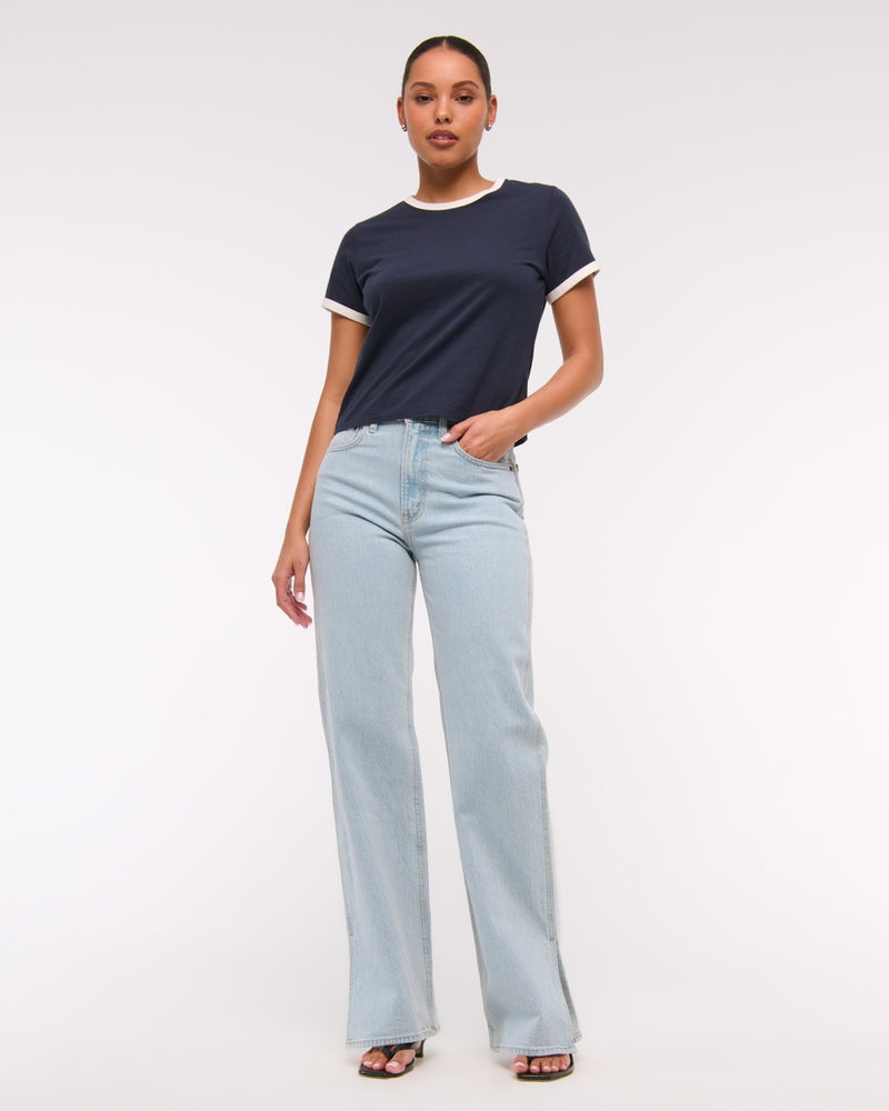 Abercrombie & Fitch - High Rise 90s Relaxed Jean