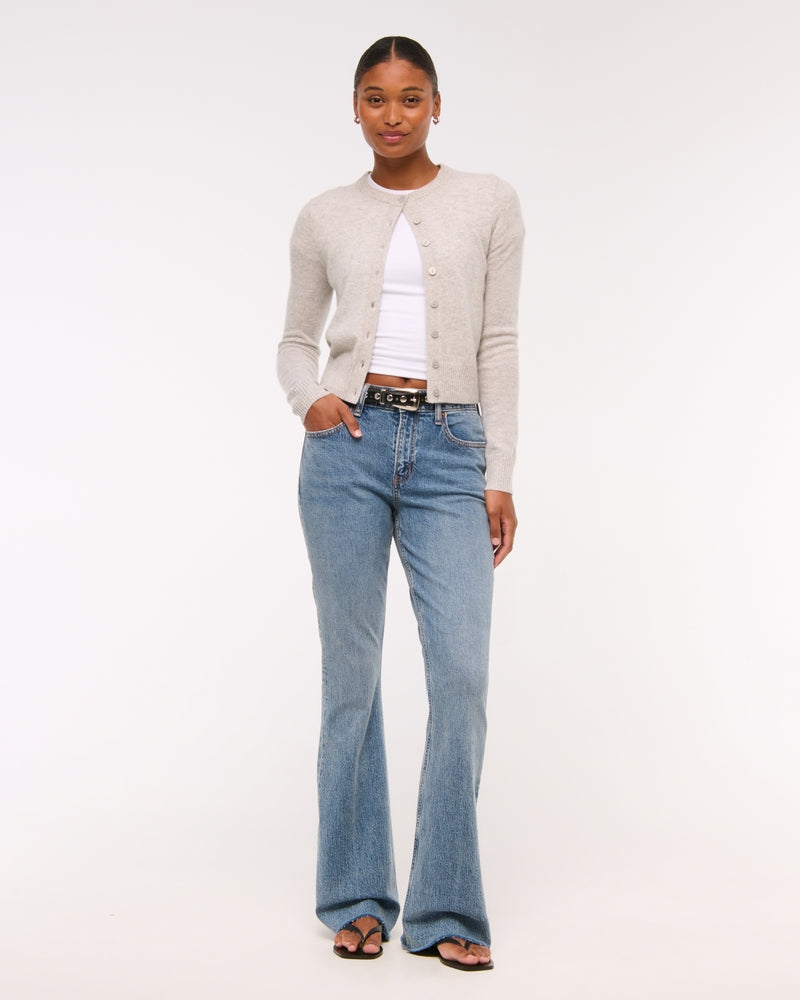 Abercrombie & Fitch - Curve Love Mid Rise Bootcut Jean