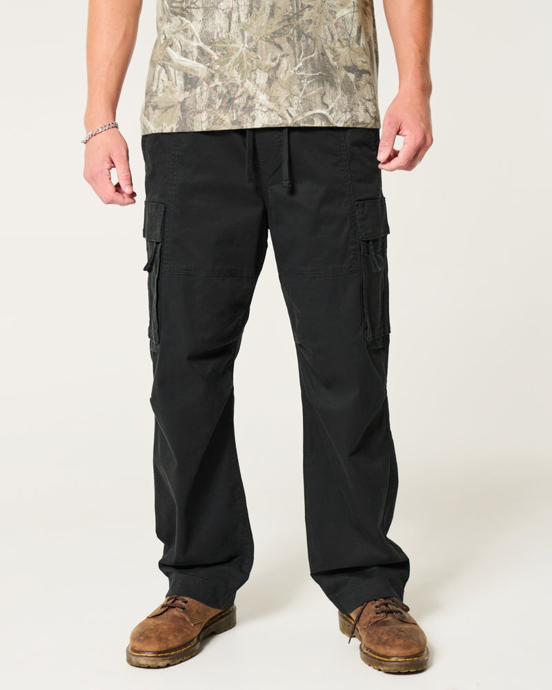Hollister - Baggy Cargo Pull-On Pants