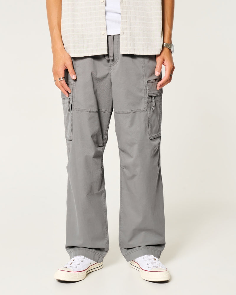 Hollister - Baggy Cargo Pull-On Pants