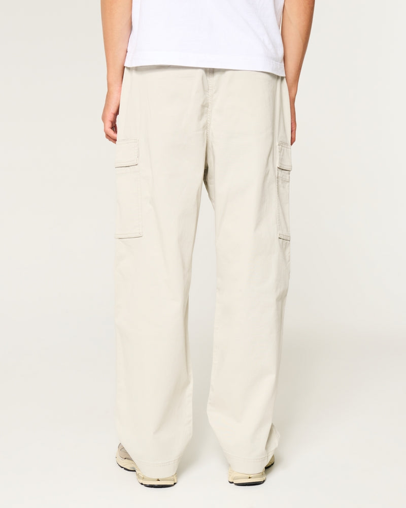Hollister - Baggy Cargo Pull-On Pants
