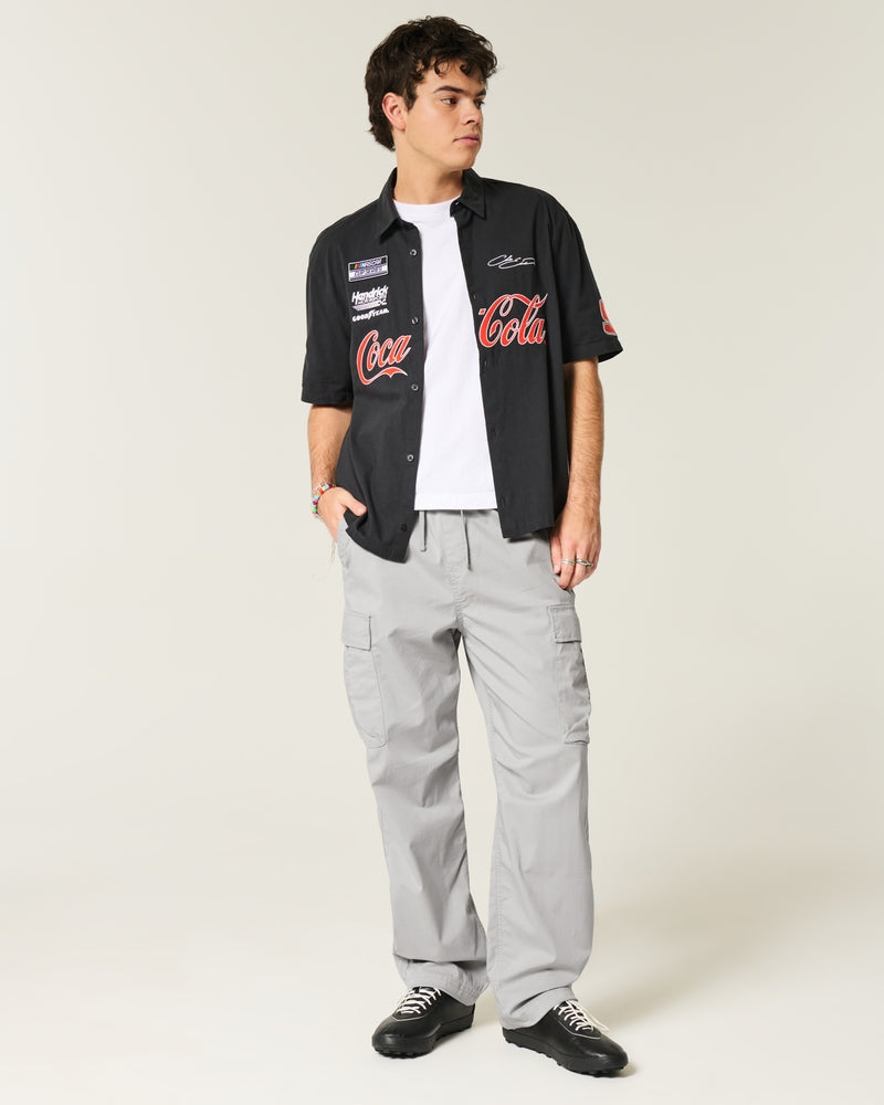 Hollister - Baggy Cargo Pull-On Pants