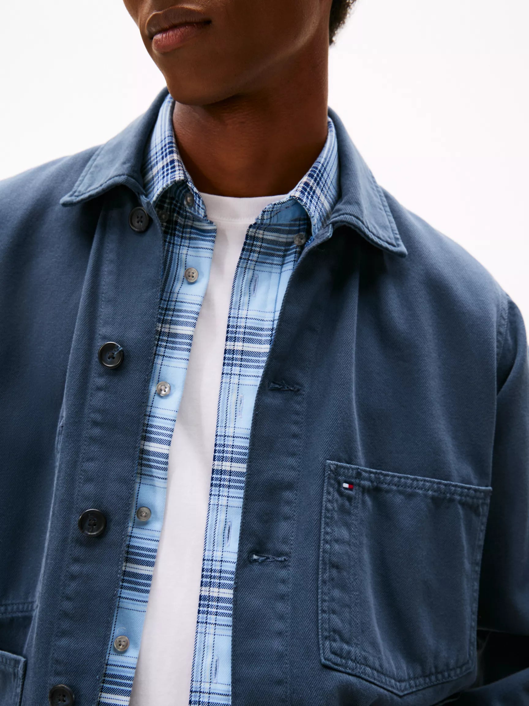 Tommy Hilfiger - Garment-Dyed Denim Chore Jacket