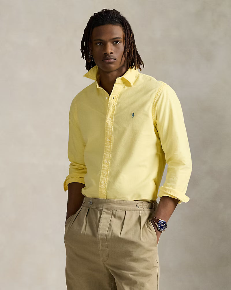 Polo Ralph Lauren - Garment-Dyed Oxford Shirt IMMEDIATE
