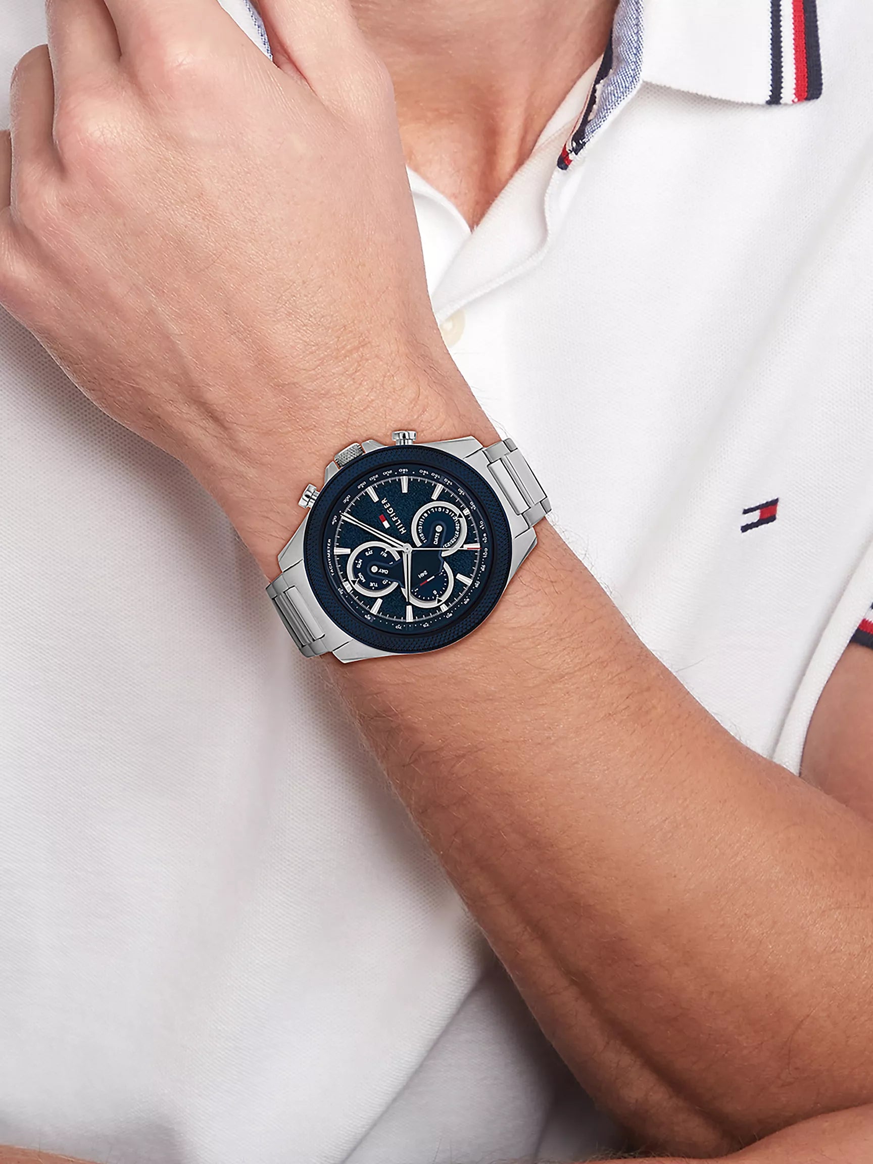 46MM Stainless Steel Sport Watch