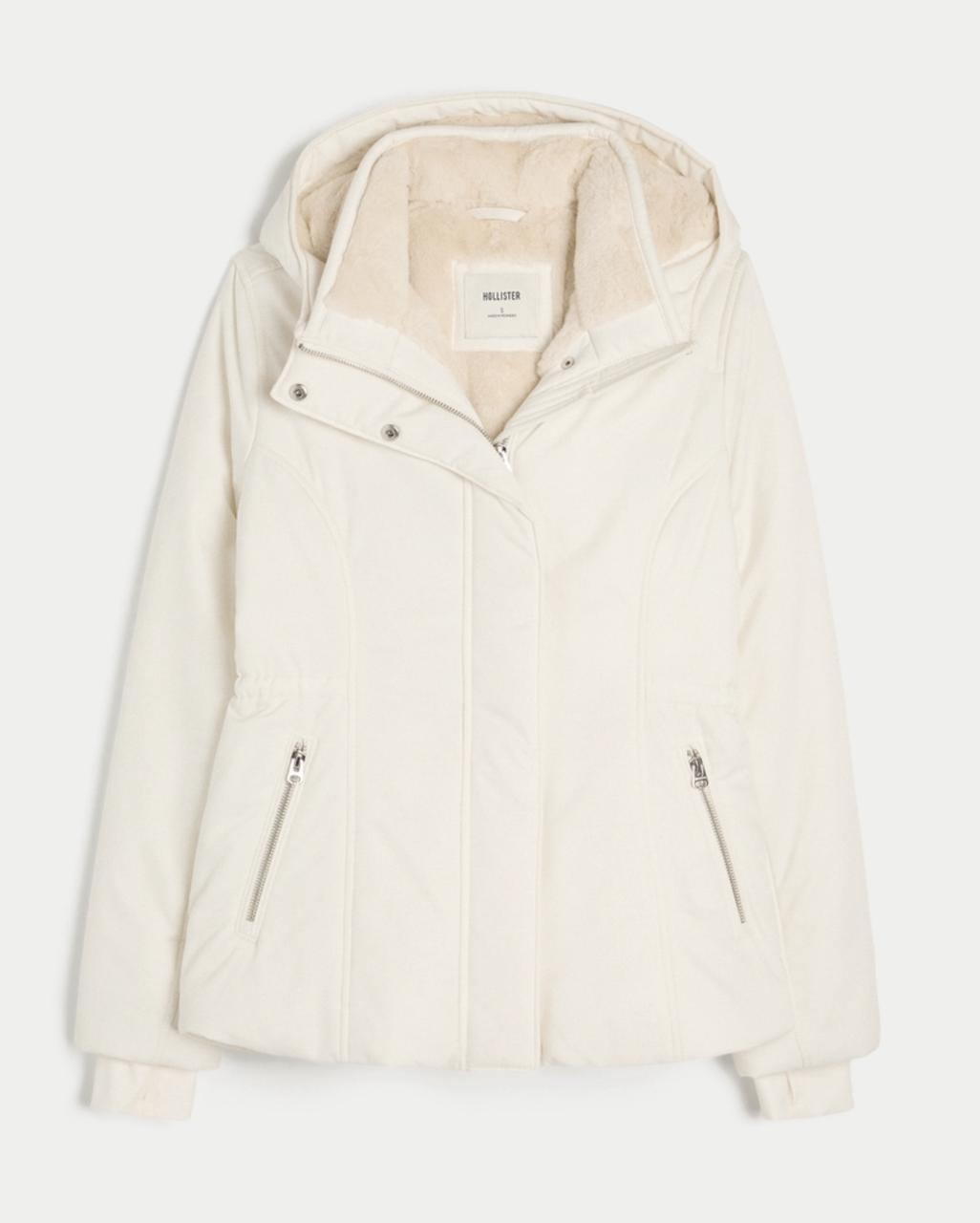 Hollister - Faux Fur-Lined All-Weather Jacket