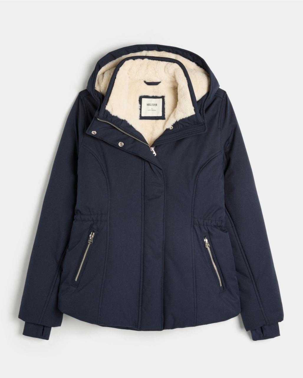 Hollister - Faux Fur-Lined All-Weather Jacket