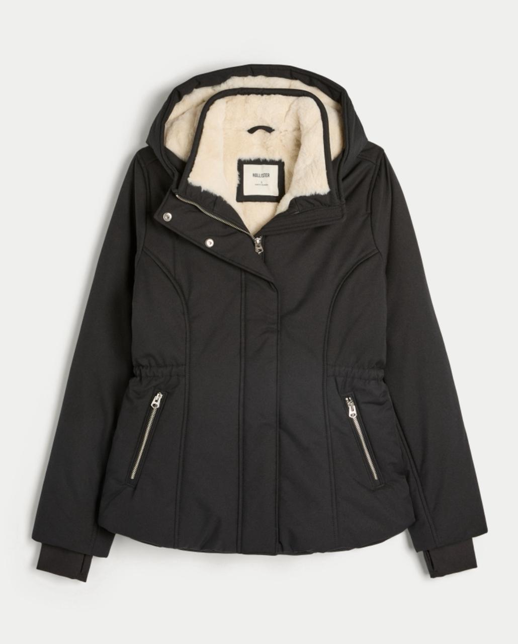 Hollister - Faux Fur-Lined All-Weather Jacket