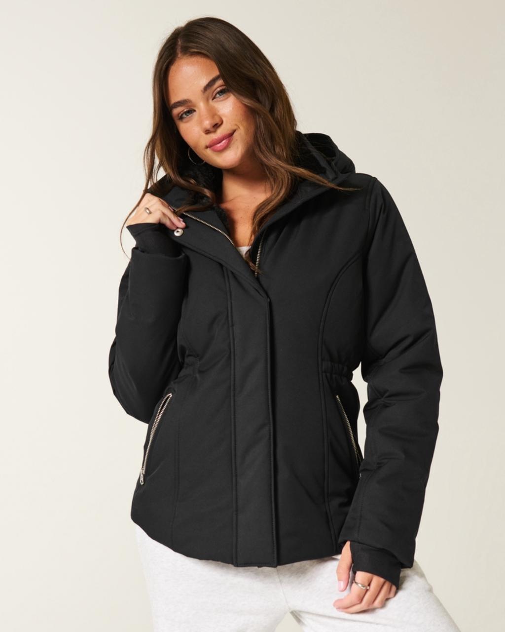 Hollister - Faux Fur-Lined All-Weather Jacket