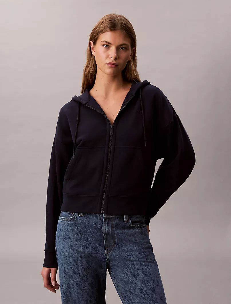 Calvin Klein - Archive Logo Fleece Zip Hoodie