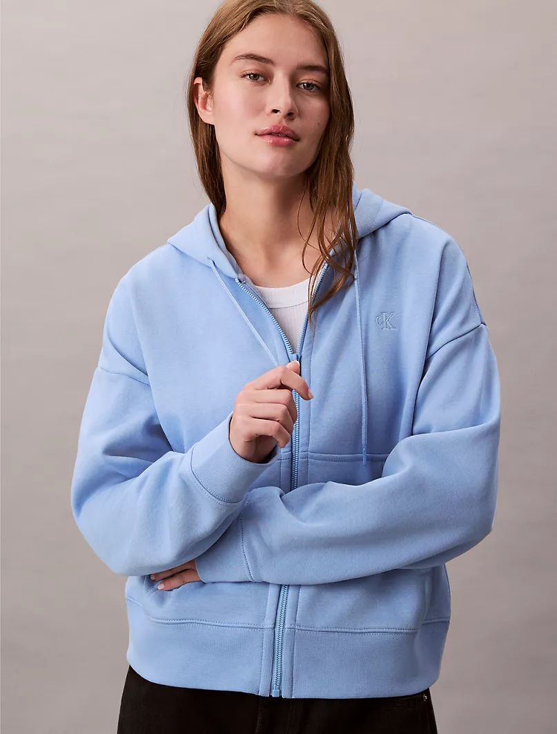 Calvin Klein - Archive Logo Fleece Zip Hoodie