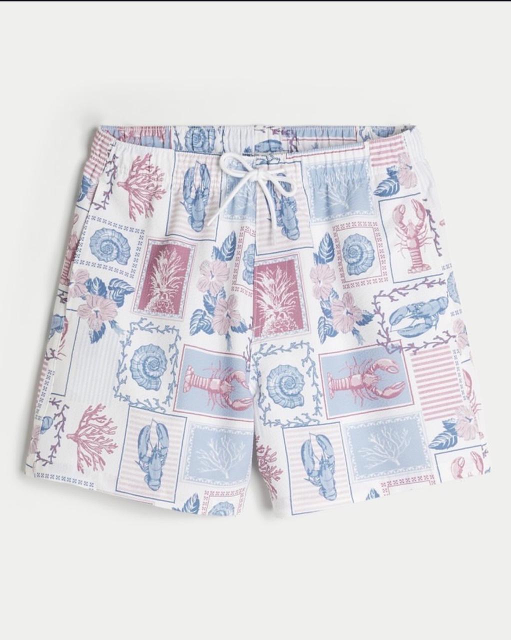 Hollister - Mid-Thigh Volley Swim Trunks IMMEDIATE