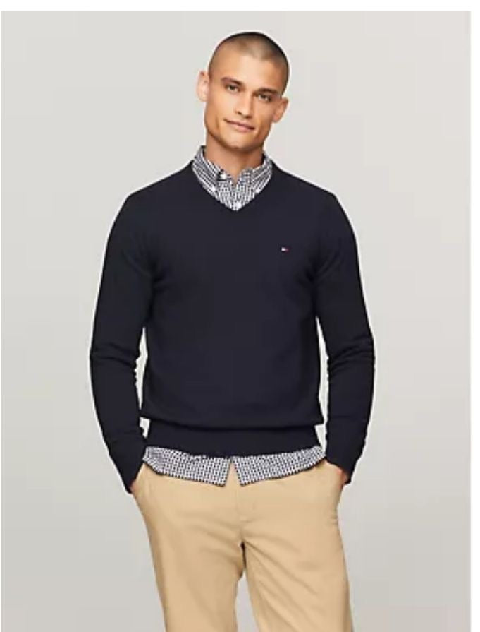 Tommy Hilfiger - V-Neck Sweater IMMEDIATE