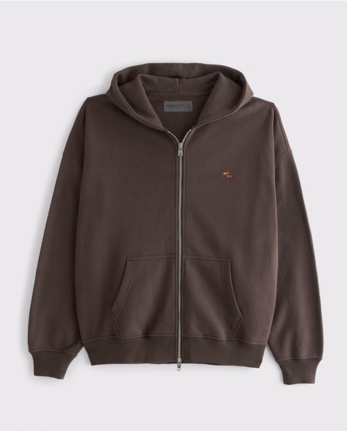 Abercrombie & Fitch - Signature Icon Full-Zip Hoodie