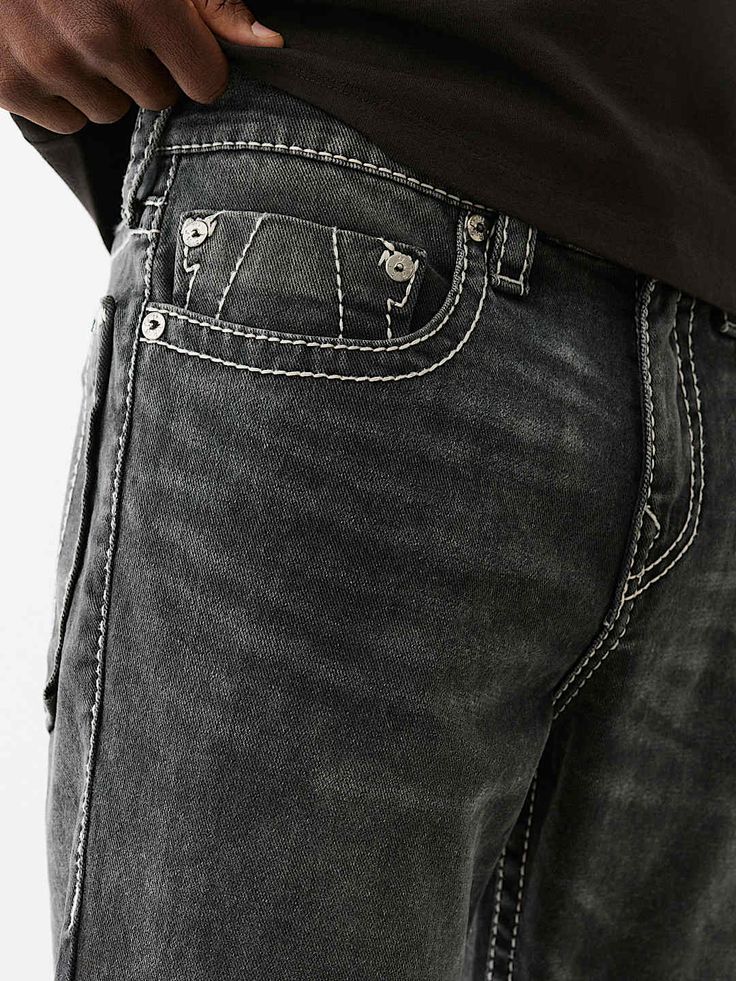 True Religion - RICKY BIG T HERITAGE HORSESHOE STRAIGHT JEAN